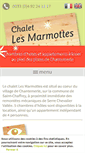 Mobile Screenshot of chalet-marmottes.com